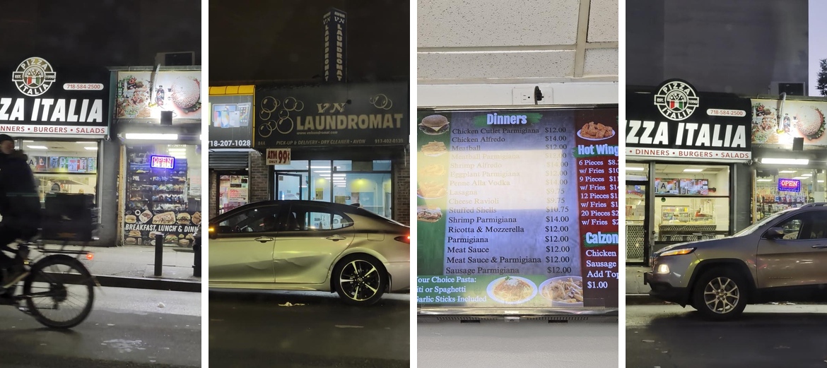 Pizza Italia Menu